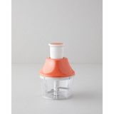 Feyza Design Pratik El Rondosu 700ML, Basmalı Mekanizma, Paslanmaz Üçlü Bıçaklı - Altın