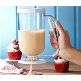 Feyza Design Pratik Pankek Dağıtıcı 900 ml Hamur Şekillendirici Porsiyonlayıcı - Antrasit