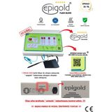 Feyza Design Pratik ve Etkili Iğneli Epilasyon Cihazı, Güvenle Kullanılır - Ahşap Bej - Siyah
