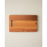 Feyza Design Pratik ve Şık 15X25 cm Kayın Kesme Tahtası, Mutfağınıza Şıklık Katın - Ahşap - Ceviz - Seçenek 1
