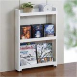 Feyza Design Pratik ve Şık Çok Amaçlı Ev Düzenleyici Organizer - Seçenek 1 - Ahşap - Beyaz