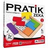 Feyza Design Pratik Zeka 1 Tangram Zeka Oyunu - Eğlenceli ve Eğitici Oyuncak - Seçenek 1