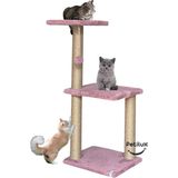 Feyza Design Rahat ve Eğlenceli Kedi Tırmalama Alanı, Welsoft Kumaş ve Jüt Ipli Tasarım - Seçenek 1