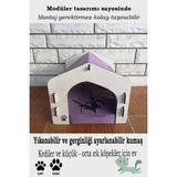Feyza Design Rahat ve Şık Kedi Evi, Konforlu Yaşam Alanı Için Ideal Seçim - Seçenek 1