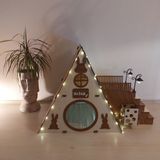Feyza Design Rahat ve Şirin Bahçe Tavşan Evi, Eğlenceli Oyun Alanı, Doğal Yaşam Için - Seçenek 1