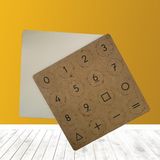 Feyza Design Renk ve Sayı Öğrenme Piyon Seti - Eğitici Oyun Kartları - Seçenek 1