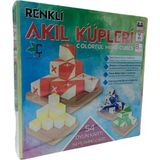 Feyza Design Renkli Akıllı Küpler Kutu Oyunu - Eğitici Zeka Oyunu - Seçenek 1
