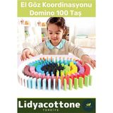 Feyza Design Renkli Domino Eğitici Oyun Seti 3 Yaş ve Üzeri Çocuklar Için - Seçenek 1