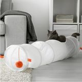 Feyza Design Renkli Kedi Oyun Tüneli 128X25 cm Evcil Hayvanlar Için Eğlence ve Konfor - Seçenek 1