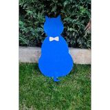 Feyza Design Renkli Kedi Tırmalama Matı, Papyon Detaylı, Catnipli, Eğlenceli Tasarım - Seçenek 1