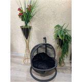 Feyza Design Renkli Minderli Kedi ve Küçük Köpek Salıncağı Yatağı - Seçenek 1