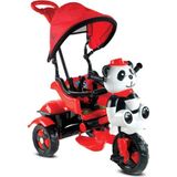 Feyza Design Renkli Panda Itmeli Çocuk Bisikleti, Eğlence Dolu Sürüş Keyfi - Altın - Turkuaz - Seçenek 1