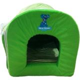 Feyza Design Renkli Tutmalı Kedi Köpek Yatak Ev 54X44X44 Cm, Rahat ve Şık Tasarım - Ahşap - Seçenek 1