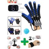 Feyza Design Robotik Parmak Egzersiz Eldiveni, Fizik Tedavi Destekli, Sağ El Için - Seçenek 1 - Ahşap - Ceviz