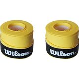 Feyza Design Sağlam ve Konforlu Tenis Raketi Grip Seti, 2 Adet, Sarı Renk - Altın - Seçenek 1
