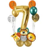 Feyza Design Sarı Balon Seti - Şişirilebilir Parti Malzemeleri - 52X38 AMERİKAN SERVİSİ 35X35 PEÇETELER - Acem Lalesi Sarısı
