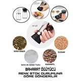 Feyza Design Seramik Bıçaklı Baharat Değirmeni, Ayarlanabilir Tuz ve Karabiber Öğütücü - Seçenek 1