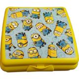 Feyza Design Sevimli Minions Temalı Çocuk Beslenme Cüzdanı - Açık Bej - Seçenek 1