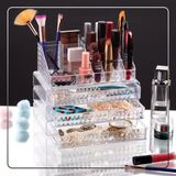 Feyza Design Şık 3 Çekmeceli Klasik Organizer, Pratik ve Fonksiyonel Depolama - Açık Bej