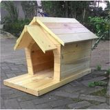 Feyza Design Şık Ahşap Kedi Evi ve Yuva, Iç ve Dış Mekan Için Uygun - Seçenek 1