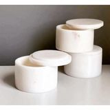 Feyza Design Şık Mermer Baharatlık Takımı, Modern ve Kullanışlı Tasarım - Seçenek 1