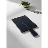 Feyza Design Şık Mermer Mutfak Kesme ve Sunum Tahtası, Saplı Tasarım - Ahşap - Seçenek 1