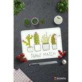 Feyza Design Şık ve Dayanıklı 30X40 cm Cam Kesme Tahtası, Pratik Kullanım Sağlayın - Ahşap - Bej - Seçenek 1