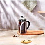 Feyza Design Şık ve Kullanışlı 800ML French Press, Kahve ve Çay Keyfi Için Ideal - Seçenek 1 - Açık Bej