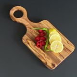 Feyza Design Şık ve Pratik Küçük Kesme Tahtası, Mutfağınıza Şıklık Katacak - Ahşap - Ceviz - Seçenek 1