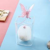 Feyza Design Silicone Kelebekli Çay Süzgeci, Demlik ve Kahve Için Mutfak Aksesuarı - Seçenek 1 - Ahşap - Bej