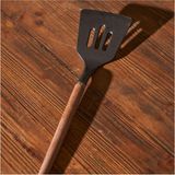 Feyza Design Siyah Golby Spatula 32,3x8 Cm, Dayanıklı ve Kullanışlı Mutfak Gereci - Ahşap - Seçenek 1