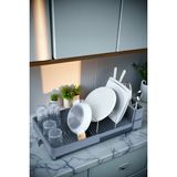 Feyza Design Sürgülü Açılır Kapanır Mutfak Bulaşık Kurutma Sepeti 65X33CM - Ahşap - Seçenek 1