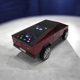Feyza Design Tesla Cybertruck Tasarımlı Bluetooth Hoparlör, Tf Kart, Usb, Fm Desteği - Altın - Turkuaz