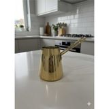 Feyza Design Titanyum Gold Cezve, Dayanıklı ve Şık Tasarım ile Kahve Keyfi - Seçenek 1 - Altın