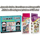 Feyza Design Tummy Time Aynalı Zeka Kartları ve Manyetik Alfabe Seti - Seçenek 1