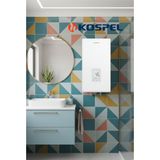 Feyza Design Wi‑fi Trifaze Ani Su Isıtıcı, 17–24 Kw, Dijital Kontrol, IP25, A Enerji - Elektrikli