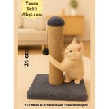 Feyza Design Yavru Kedi Tırmalama Çubuğu Welsoft Kumaş Kaplı, Eğlenceli ve Dayanıklı - Seçenek 1