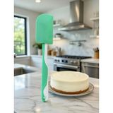 Feyza Design Yeşil-Beyaz 25 cm Pasta Spatulası, Pratik Mutfak Gereçleri - Ahşap - Seçenek 1