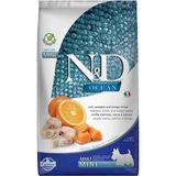 Feyza Design Yetişkin Mini Kuru Köpek Maması, Morina Balığı, Balkabağı ve Portakal 2.5 kg