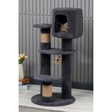 Feyza Design Yıkanabilir Iç Yataklı Kedi Tırmalama ve Oyun Evi, Konfor ve Eğlence Için - Seçenek 1