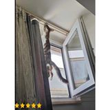 Feyza Design Yırtılmaz Kedi Sineklik Pet Güvenlik Ağı 75 cm H 145 cm - Seçenek 1