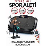 Feyza Design Yüksek Titreşimli Ev Spor Aleti ile Güçlü ve Sıkılaştırıcı Egzersiz - Seçenek 1 - Ahşap