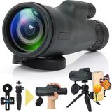 Feyza Design Yüksek Zoom Profesyonel El Dürbünü 10-30X50 Tripod ve Telefon Tutucu ile