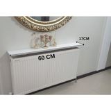 Feyza Design Yüksekliği 10 Cm, Genişliği 17 cm Beyaz Mdf Dresuar Üstü Raf - Ahşap - Bej - Siyah