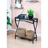 Feyza Design Yüksekliği 83 cm Genişliği 77 cm Çok Amaçlı Metal Dresuar - Ahşap