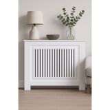 Feyza Design Yüksekliği 85 Cm, Genişliği 140 cm Beyaz Mdf Dresuar - Ahşap - Bej - Siyah