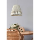 Feyza Design Yumuşak Beyaz Çocuk ve Yatak Odası Avizesi, Salon ve Bohem Dekorasyon - Amber - Seçenek 1