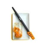 Feyza Design Yumuşak Silikon Spatula, Dayanıklı ve Hijyenik Mutfak Gereci - Ahşap - Beyaz - Seçenek 1
