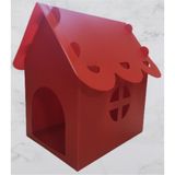 Feyza Design Yumuşak ve Konforlu Ahşap Kedi Evi, Güzel Tasarım ve Dayanıklı Malzeme - Seçenek 1