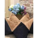 Feyza Design Yumuşak ve Konforlu Köpek Yatağı ile Rahat Uyku Keyfi - Ahşap - Ceviz - Seçenek 1